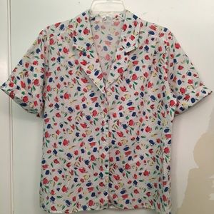 Unisex multi-colored top